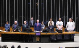 Homenagem aos 75 anos do CNPq.