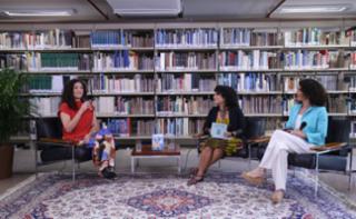 Bate-papo com a escritora do livro "Almerinda Gama: A sufragista negra". Autora, Cibele Tenório. Apresentadora, Maira Brito. Apresentadora, Lara Haje.