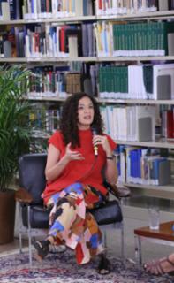 Bate-papo com a escritora do livro "Almerinda Gama: A sufragista negra". Autora, Cibele Tenório.