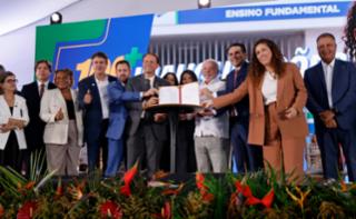 Cerimônia de 113 Inaugurações Simultâneas em Instituições de Ensino e Celebração das Escolas Conectadas.