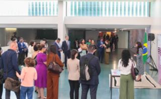 Lançamento do Glossário dos Direitos da Criança e do Adolescente. Diretora executiva do Instituto Aurora para Educação em Direitos Humanos, Michele Bravos.
