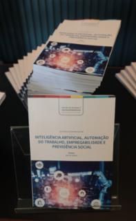 Lançamento do livro “Inteligência Artificial, Automação do Trabalho, Empregabilidade e Previdência Social”.