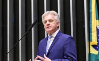 Homenagem aos 70 anos da Cooperativa de Eletrificação – Certel. Prefeito de Teutônia - Rio Grande do Sul, Renato Airton Altmann