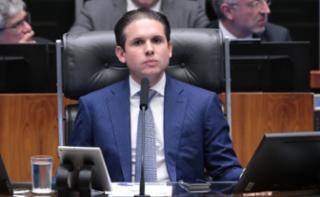 Discussão e votação de propostas legislativas. Presidente da Câmara dos Deputados, Hugo Motta (REPUBLICANOS - PB)