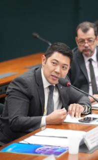 Audiência Pública - Impactos Sociais e Trabalhistas da Pejotização. Vice-Presidente do Agente Operador - Caixa Econômica Federal, Rodrigo Hori Takahashi