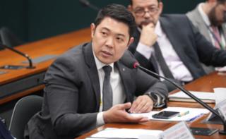 Audiência Pública - Impactos Sociais e Trabalhistas da Pejotização. Vice-Presidente do Agente Operador - Caixa Econômica Federal, Rodrigo Hori Takahashi