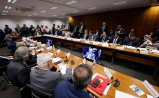 Reunião de líderes.