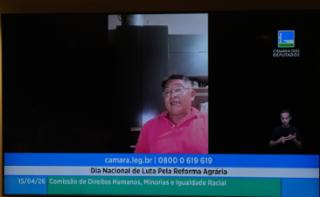 Audiência Pública - Dia Nacional de Luta Pela Reforma Agrária. MST, Antônio De Jesus Alves