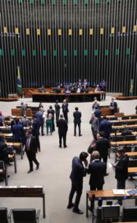 Discussão e votação de propostas legislativas. Presidente da Câmara dos Deputados, Hugo Motta (REPUBLICANOS - PB)