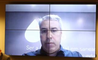 Audiência Pública - Aumentos abusivos e irregulares nas contas de água e esgoto da SABESP. Diretor de Proteção da Receita - Companhia de Saneamento Básico do Estado de São Paulo, Luiz Renato Fraga Rios.