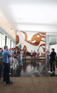 Visitação Institucional Especial em Homenagem ao Aniversario de Brasília.