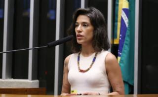 Homenagem aos 25 anos da Lei da Reforma Psiquiátrica. Perita do Mecanismo Nacional de Prevenção e Combate à Tortura, Carolina Lemos