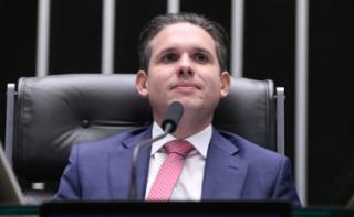 Discussão e votação de propostas legislativas. Presidente da Câmara dos Deputados, Hugo Motta (REPUBLICANOS - PB)