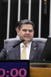Destinada à deliberação do Veto nº 3 de 2026 (Dosimetria de Penas). Presidente do Senado Federal, Davi Alcolumbre (UNIÃO - AP)