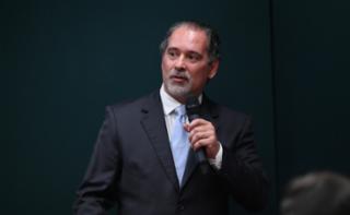 Audiência Pública - Privatização da defesa agropecuária e os riscos à saúde pública. Secretário Geral - Sindicado Nacional dos Auditores Fiscais Federais Agropecuários - ANFFA Sindical, André Guaragna Marcondes