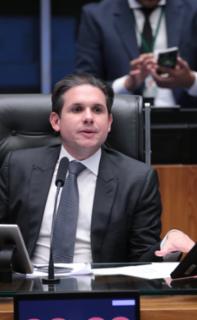 Discussão e votação de propostas legislativas. Presidente da Câmara dos Deputados, Hugo Motta (REPUBLICANOS - PB)