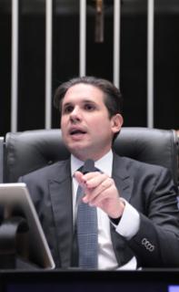 Discussão e votação de propostas legislativas. Presidente da Câmara dos Deputados, Hugo Motta (REPUBLICANOS - PB)