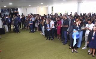 Comemoração ao Dia do Trabalhador Terceirizado.