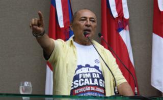 Manaus (AM). Câmara pelo Brasil. Presidente da CUT Amazonas, Valdenir de Sousa Santana