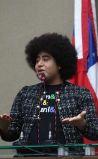 Manaus (AM). Câmara pelo Brasil. Presidente da União Estadual do Estudantes, Talio Duarte