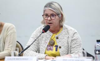 Audiência Pública - Políticas públicas de educação de jovens e adultos. Secretária Executiva - Cnte/Cut, Claudir Mata Magalhães