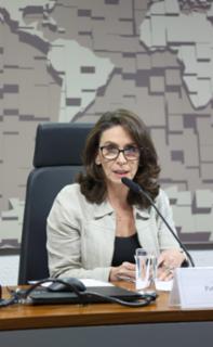 Debates Legislativos sobre Comunicação, Cultura e Liberdade de Imprensa. Presidente do Conselho de Comunicação, Patrícia Blanco.