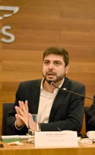 Porto Alegre (RS). Câmara pelo Brasil. Deputado estadual do Rio Grande do Sul, Felipe Camozzato.