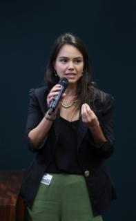 Audiência Pública - Atlas Mundial da Obesidade 2026. Conselheira Titular do Conselho de Segurança Alimentar e Nutricional do Distrito Federal, Luiza Torquatto