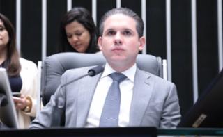 Discussão e votação de propostas legislativas. Presidente da Câmara dos Deputados, Hugo Motta (REPUBLICANOS - PB)