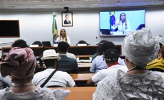 Audiência Pública - Intolerância religiosa contra povos e comunidades tradicionais de matrizes africanas e de terreiros. Dep. Erika Hilton (PSOL - SP)