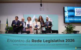 Encontro da Rede Legislativa de Rádio e TV 2026: de Olho no Futuro.