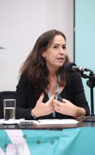 Encontro da Rede Legislativa de Rádio e TV 2026: de Olho no Futuro. Coordenadora de Distribuição da Rádio Senado, Fernanda Nardelli.