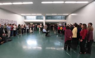 Apresentação de encerramento do primeiro semestre.