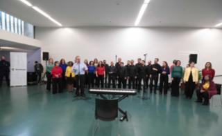 Apresentação de encerramento do primeiro semestre.