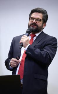 Encontro da Rede Legislativa de Rádio e TV 2026: de Olho no Futuro. Diretor da TV Senado, Érico Silveira