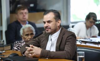 Audiência Pública - Desenvolvimento socioeconômico dos feirantes e normas de ocupação urbana. Sindicato dos Feirantes do DF, Orlando Batista dos Passos Filho.