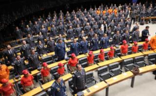 Homenagem ao Dia do Bombeiro e aos 170 Anos do CBMDF.