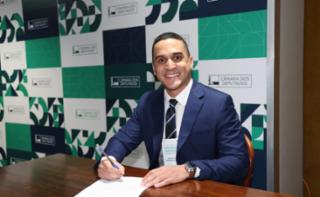 Cerimônia de Posse dos novos Servidores. Servidor, Rafael Lopes Cardozo de Castro.