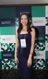 Cerimônia de Posse dos novos Servidores. Servidora, Thais Matos Resende.