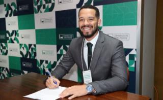 Cerimônia de Posse dos novos Servidores. Servidor, Lucas Pereira de Paula.