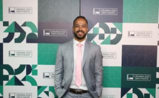 Cerimônia de Posse dos novos Servidores. Servidor, Lucio Flávio Barbosa Agostinho.