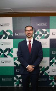 Cerimônia de Posse dos novos Servidores. Servidor, Gabriel Ismael Lacativa.