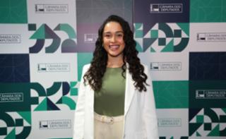 Cerimônia de Posse dos novos Servidores. Servidora, Tarcila Bapstista Germano de Andrade.