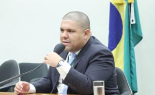 Ambientação dos novos Servidores. Diretor da  Coordenação de Gestão Administrativa - CEFOR,  Bruno Carneiro.