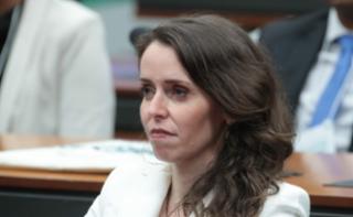 Ambientação dos novos Servidores. Servidora, Isabela de Castro Rocha Vicente de Azevedo.