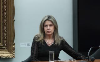 Ambientação dos novos Servidores. Chefe de gabinete da presidência, Sabá Filha de Oliveira