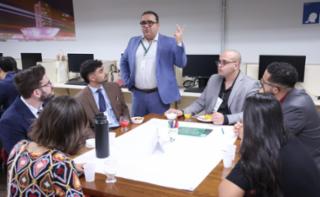 Café com Prosa e Integração com os novos servidores. Diretor Administrativo, Mauro Barreto.
