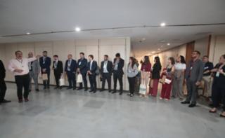 Visitação institucional com os novos servidores