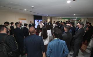 Visitação institucional com os novos servidores