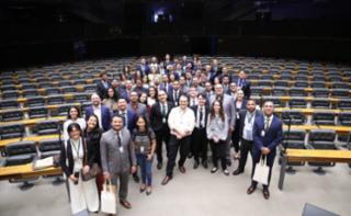 Visitação institucional com os novos servidores.